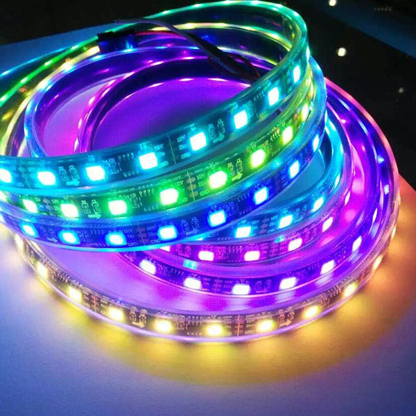WS2811 DC5/12V Series Flexible LED Strip Lights, addressable Programmable Full Color Chasing, Outdoor Waterproof IP68, 300LEDs 16.4ft Per Reel By Sale WS2811 DC5/12V Series Flexible LED Strip Lights, addressable Programmable Full Color Chasing, Outdoor Waterproof IP68, 300LEDs 16.4ft Per Reel By Sale